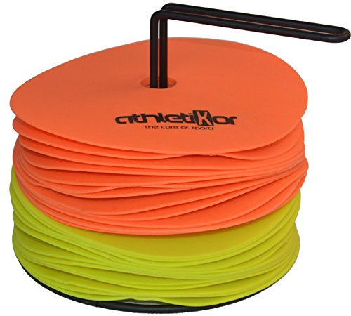 Floormarker 15 cm 24'er Set_orange und gelb von athletikor