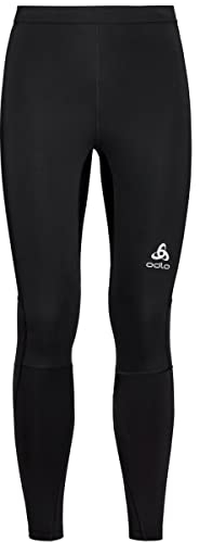 Odlo Herren Langlauf Tight BRENSHOLMEN, black, XL
