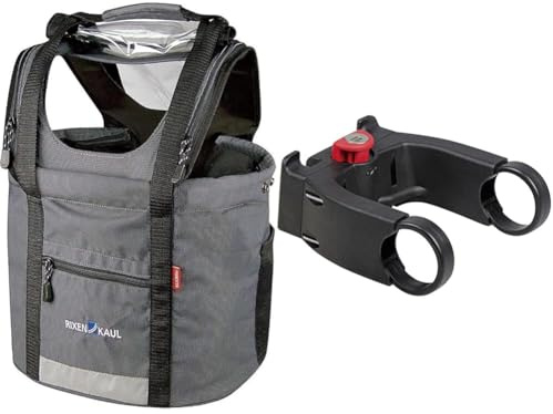KLICKfix Hundekorb Doggy, grau/schwarz, 0302GR