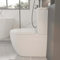 Swirling Flush Close Coupled Toilet WC Reduced Noise Back to Wall Bathrooms Toilet WC Ceramic Pan Soft Close Seat & Cistern Dual Flush Modern D Shape Projection Toilets