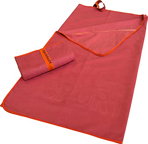Dyckhoff Sporttuch Microfaser Koralle Größe 60x120 cm