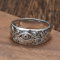 Nicey Männer Retro Hip-Hop Persönlichkeit Ring Punk Mode Ringe Für Frauen Gothic Gravierter Demon Eye Retro Hipster Ring