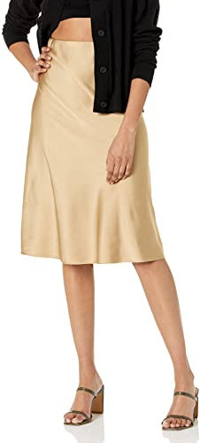 The Drop Maya, seidiger Slip-Skirt-Stil Rock, Stone, X-Large