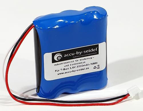 Ersatz-Akku 3,6V 2200mAh 10% mehr Leistung NiMH gebräuchlich für Toniebox Tonie Box Musikbox Lautsprecher mit Kabel und Stecker