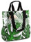 VASCHY Große Strandtasche, Strandtasche, Reisetasche, Strandtasche, große Umhängetasche für Shopping, Sommer-Schultertasche, Fleischblätter, Taglia unica