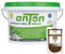 Anton Weiss® | 1L | inkl. Freche Früchte Abtönfarbe 100ml (Hinreißende Haselnuss | braun)