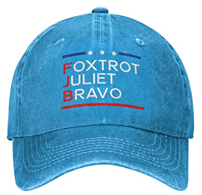 IUBBKI Fjb Cap Fjb Foxtrot Juliet Bravo Cap Herren Baseball Cap Süße Mütze