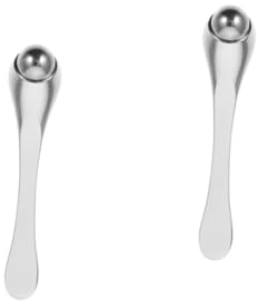 Healeved 2 Stück Import Stick Massageroller Gesichtsmassagegerät Augenmassagegerät Gesichtskühlmassagegerät Augenmassagegerät Gesichtsroller Augencreme Kugelroller Gesichtsmassagegerät