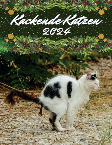Kackende katzen 2024: 12 Monate | lustige geschenke für männer , Frauen, Freunde , Kollegen , Kinder , Büro , Geburtstag | Tierliebhaber Geschenkidee |12 witzige Bilder von Katzen