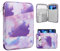 TiMOVO 9-11 Tablet-Hülle für iPad 11 Zoll A16 2025, iPad 10. Gen. 10.9“, iPad 10.2, iPad Air 11 Zoll/Air 5/4. Gen. 10.9, Galaxy Tab A9+/A9 Plus 11“, Schutztasche mit Tasche, Aquarell Lila