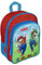 minimutz Kindergartenrucksack Super Mario Jungen - Personalisiert mit Name - Rucksack Kinder mit Vortasche - 2 Fächer 25x31x10 cm