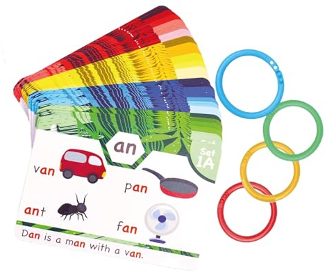 CVC Wortspiele für den Kindergarten | Lesen lernen in 20 Stufen, Digraphs CVC mischt lange Vokalgeräusche, Spiele für die erste zweite Klasse, Heimschule, Lernaktivität