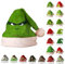 Mini Weihnachtsmützen Mini Weihnachtsmütze Weihnachtsbaum Grinch Hut Weihnachtsmann-Mütze Nikolausmütze Erwachsene Nikolausmütze Weihnachtsmütze Deko Weihnachtsmannmütze Weihnachtsmannmützen