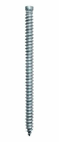 100 pezzi Turboviti Tox in acciaio zincato Vite Tassello Per Telaio Finestra, Infissi Serramenti Cemento Calcastruzzo con testa cilindrica torx legno diametro 5 mm (5x62/56)
