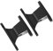 GRIRIW 2pcs Caravan Door Catch outside Rv Door Stop Magnetic Catch Easy Install for Rv Motorhome Camper