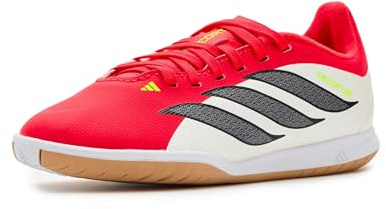 adidas Unisex niños Predator Club Sala Indoor Football Shoes Kids, Lucid Red/Core Black/FTWR White, 35 EU