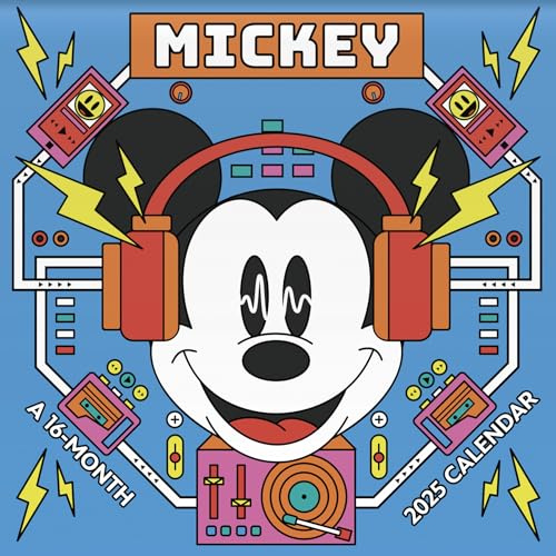 2025 Disney Mickey Mouse Wall Calendar