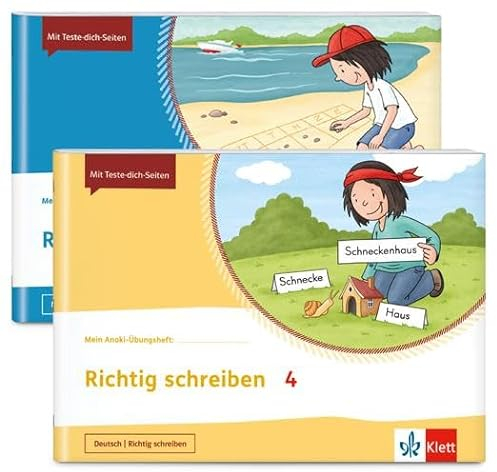 Paket Richtig schreiben / Richtig rechnen 4: 2 Hefte im Paket: Richtig schreiben | Richtig rechnen Klasse 4 (Mein Anoki-Übungsheft)