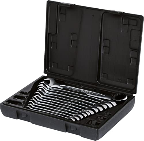 KS Tools 503.4665 GEARplus Ratschenringmaulschlüssel-Satz, umschaltbar,12-tlg.