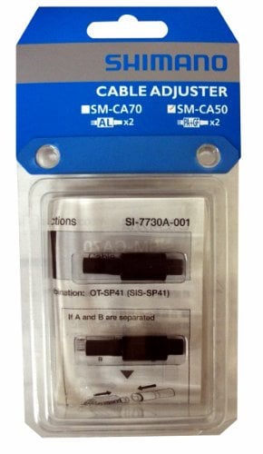 Shimano - Tensor de cable, set sm-ca50p, negro