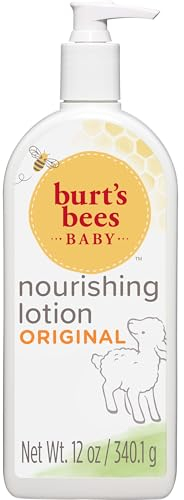 Burt's Bees Baby Bee Nourishing Lotion, Original, 12 Ounce Pump Bottle by Burt's Bees