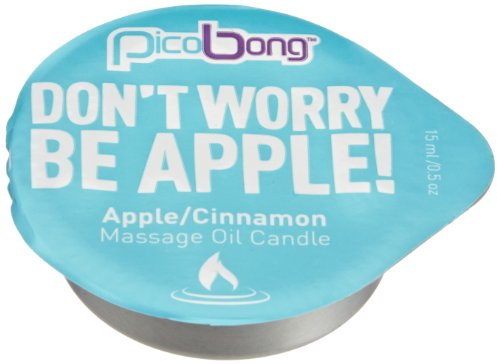 PicoBong Massage Oil Candle, Cinnamon/Apple, 1 Stück