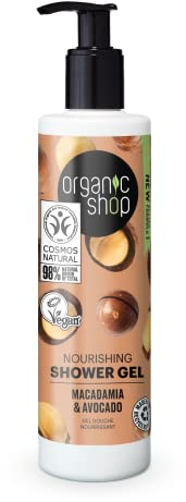 Organic Shop Shower Gel Nourishing, Macadamia & Avocado, 280 ml