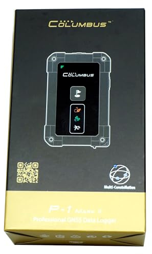 GNSS & GPS Daten-Logger Columbus P-1 Mark II mit PC Software für Windows & macOS