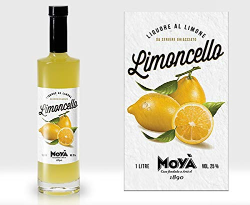 Limoncello Moyá 1 Litre 25% Alcool