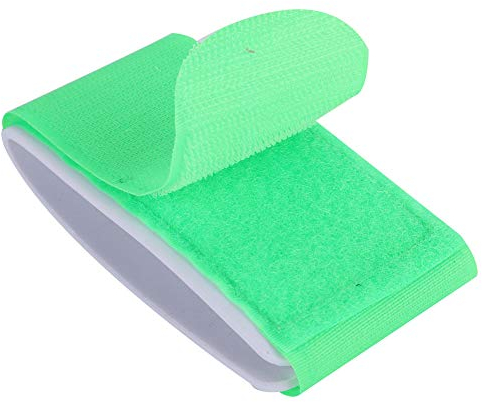 Skibänder, Ski Klettband Verstellbare Snowboard Klettverschluss Band Ski Wraps Snowboardzubehör Skiband(Grün)