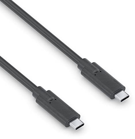 PureLink cable USB-C a USB-C, USB 3.1 Gen 2 con transferencia de datos a 10 GB/s, negro, 0,50 m