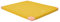 Grevinga® Leichtturnmatte VB 80 | TÜV-Süd zertifiziert | Fitnessmatte | Gymnastikmatte | Turnmatte (100 x 100 x 6 cm, Gelb mit Lederecken)