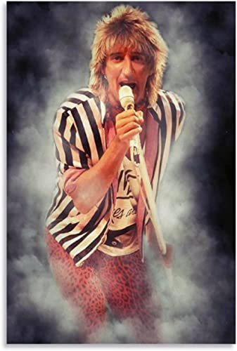 BLIJR Puzzle für 200 Teile Rod Stewart Holz Puzzlespiel Erwachsenen und Kinder Puzzle Poster 200 Piece 13.7x9.8inch(35x25cm) Kein Rahmen
