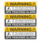 BIKE-label X900284VA - Adesivo per auto, antifurto per finestre, adesivo interno, 3 pezzi