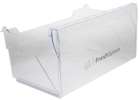 sparefixd for Indesit Tall Fridge Drawer Basket Crisper Fresh Space Draw Salad
