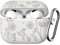Easuny Floral Gravierte Hülle für AirPods Pro 2, Weich Silikon Stoßfeste Hülle mit Karabiner [Front-LED Sichtbar], Polarstern