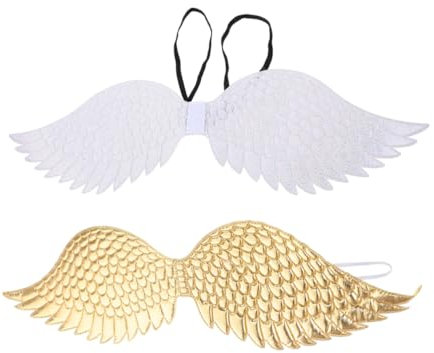 Ipetboom 2piezas De Ángel Para Niña Disfraz De Ángel Correas De Seguridad Para Fiesta Accesorio Fotográfico Para San Valentín