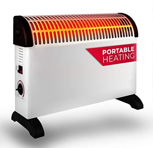 Alpina termoconvettore, Metallo, Bianco, 130x90x60