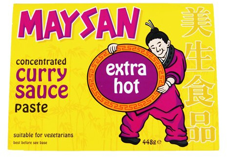 Maysan Extra Hot Curry Sauce - 12 Boxes