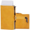 Moneyhold® Porte-Cartes Bancaire Unisexe - Portefeuille Slim en Simil-Cuir Vegan Anti Piratage RFID, Compact et Élégant (B - avec Porte-Monnaie, 6 - Jaune Ocre)