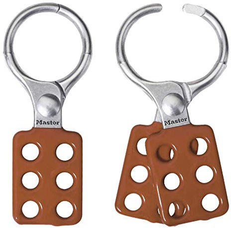 Master Lock 417 Crochet de Consignation pour 6 Cadenas de Consignation pour Consignation Electrique