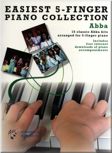 Easiest 5 Finger Collection ABBA - Klaviernoten [Musiknoten]