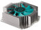 Iceberg Thermal IceFLOE T65 ITX Low Profile 3 Heatpipe Extrusion Aluminium Kühlkörper HTPC CPU Kühler mit 80mm Lüfter