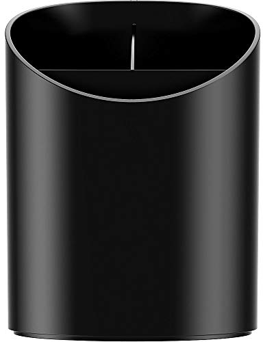 Deflecto Sustainable Office Large Pencil Cup, 4-3/8 x 5-5/8 Inches (34204), Black