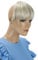 CAISHA Pony Clip In Extensions Stirnfransen Haarteil Haarverlängerung Hellblond HF3