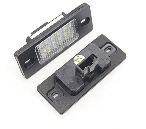 KATUR 1 Paar Kfz-Lampen, Kennzeichenbeleuchtung 18 LEDs des Typ 3528 SMD