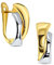 Miore Ohrringe Damen Bicolor Gelbgold / Weißgold 14 Karat / 585 Gold Ohrclips