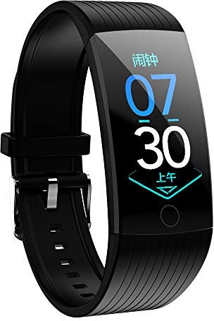 Color Screen Fitness Tracker, Activity Tracker Watch with Heart Rate Monitor, Ipx8 Waterproof Smart Bracelet for Women Man Kids