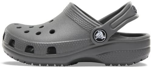 Crocs Unisex Kids Classic Clog T Clog, Slate Grey, 4 UK Child