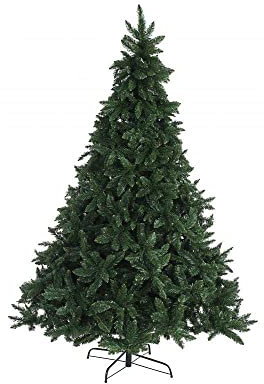 Albero di Natale Artificiale Realistico Finto Verde Folto Nielsen (Altezza 210 cm)